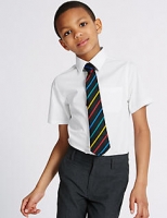 Marks and Spencer  2 Pack Boys Pure Cotton Non-Iron Shirts