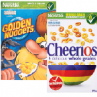 Costcutter  Nestle Golden Nuggets/Cheerios 375g