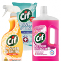 Costcutter  Cif Power & Shine + Floor Cleaner + Wipes