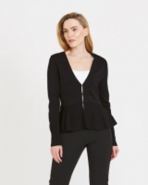 Gallery Peplum Cardigan