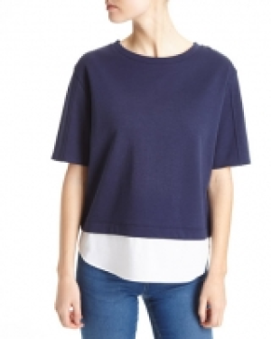 Poplin Hem Top