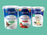 Lidl  GLENISK Low Fat Organic Yogurt