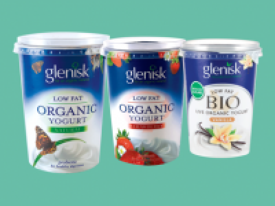 GLENISK Low Fat Organic Yogurt 1.49 €