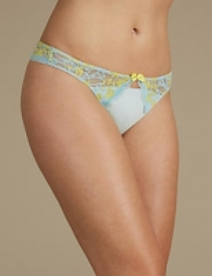 Floral Lace Thong 11.00 €