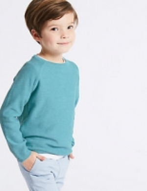 Pure Cotton Knitted Jumper (3 Months - 7 Years) 13.50 €