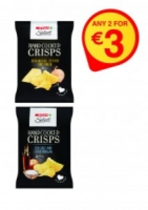 SPAR SELECT Irish Mature Cheddar and Onion / Sea Salt and Ci
