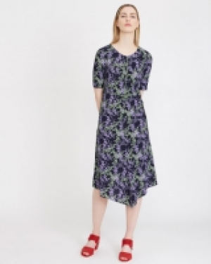 Carolyn Donnelly The Edit Lilac Print Dress