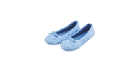 Avenue Ladies Striped Slippers