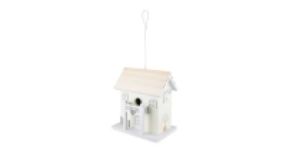 Bird Box Yellow/Wood Nesting Box