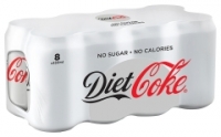 EuroSpar Coca Cola Diet Coke/Zero Cans