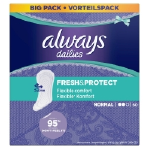Always Dailies Liner Normal Value Pack 3.00 €