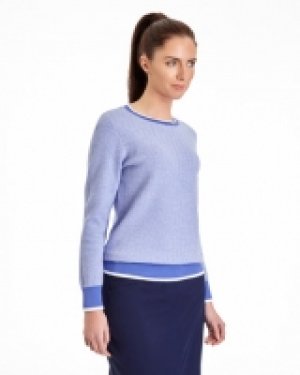 P&aacute;draig Harrington Crew Neck Jacquard Jumper