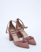 Dunnes Stores  Gallery Leather Knot Front Shoe