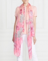 Dunnes Stores  Gallery Pink Floral Scarf