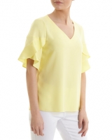 Dunnes Stores  Ruffle Sleeve Top