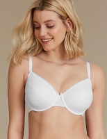 Marks and Spencer  2 Pack Cotton Rich Non-Padded Balcony Bra B-DD
