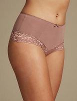 Marks and Spencer  2 Pack Light Control Louisa Lace Brazilian Knickers