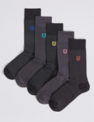 5 Pack Cotton Rich Cool & Freshfeet Socks 13.50 €