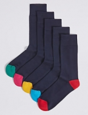 5 Pack Cotton Rich Cool & Freshfeet Socks 16.00 €