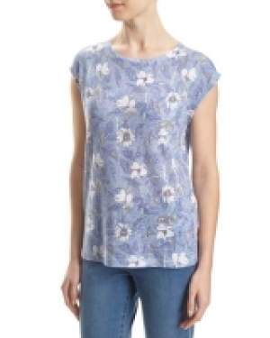 Printed Linen Mix T-Shirt 12.00&nbsp;&euro;
