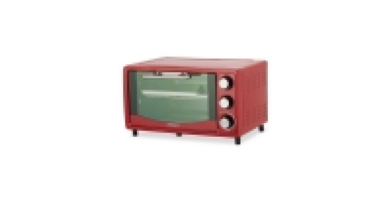 Aldi  Ambiano Red Mini Oven