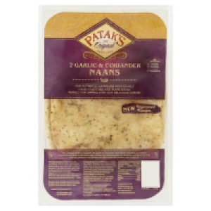 Original Garlic & Coriander Naans 2.00 €