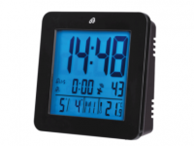 AURIOL LCD Radio-Controlled Alarm Clock 6.99&nbsp;&euro;