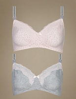 Marks and Spencer  2 Pack Maternity Full Cup Bras B-G