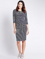 Marks and Spencer  Maternity Striped Dress with Modal