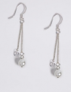 Pearl Effect Drop Earrings 10.00 €