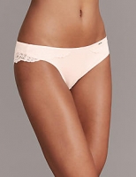 Marks and Spencer  Lace Brazilian Knickers with Cashmere
