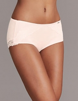 Marks and Spencer  Cashmere & Lace Midi Knickers