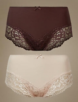 Marks and Spencer  2 Pack Light Control Brazilian Knickers