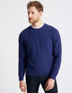 Cotton Rich Textured Jumper 40.00 €