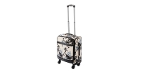 Aldi  Beige Floral Travel Suitcase
