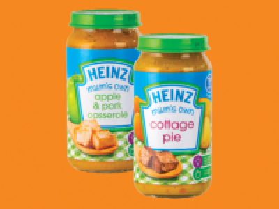 HEINZ Cottage Pie/Apple < Pork Casserole Baby Food 0.75 €