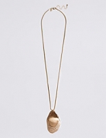 Marks and Spencer  Metal Petal Long Necklace