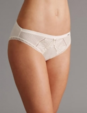 Embroidered High Leg Knickers 4.50 €
