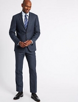 Marks and Spencer  Textured Tailored Fit Wool Jacket