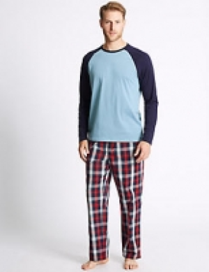 Pure Cotton Checked Pyjama Set 12.00 €