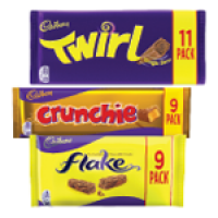 Costcutter  Cadbury Twirl/Crunchie/Flake Multipack