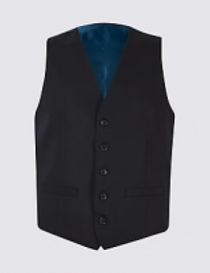 Navy Regular Fit Waistcoat 67.00 €