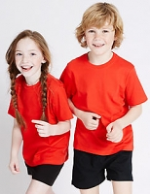 2 Pack Unisex Pure Cotton T-Shirts 12.00 €
