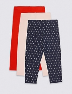 Cotton Rich Leggings with Stretch (3-16 Years) 19.00 €