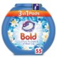 Tesco  Bold 3In1 Lotus And Lily Washing Caps