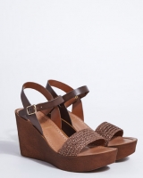 Dunnes Stores  Gallery Raffia Wedge Shoes
