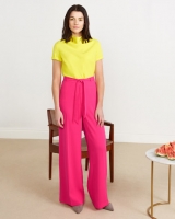 Dunnes Stores  Lennon Courtney at Dunnes Stores Pink Flare Trousers (Limite