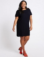 Marks and Spencer  CURVE Ruched Sleeve Tunic Dress