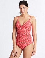 Marks and Spencer  Printed Plunge Tankini Set
