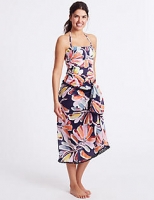 Marks and Spencer  Floral Print Tankini Set with Sarong